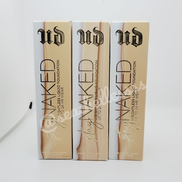 Urban Decay Stay Naked Weightless Liquid Foundation | Ultra-Fair Shades | BNIB - Picture 1 of 14